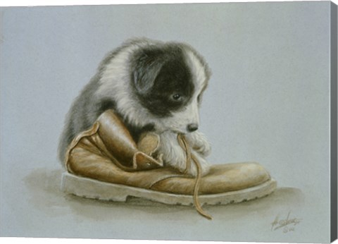 Framed Chewing Print