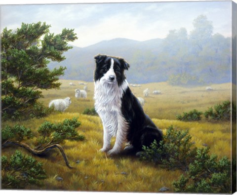 Framed In the Glen Print