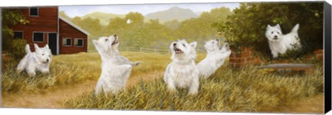 Framed Playful Print