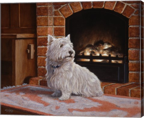 Framed By the Fire Print