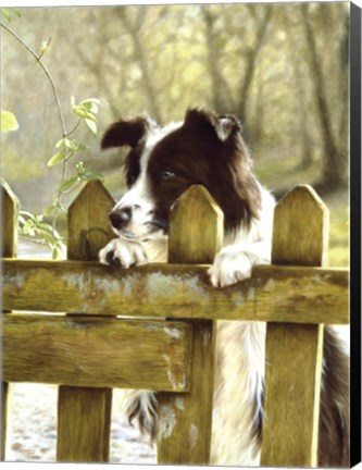 Framed Anxious Print