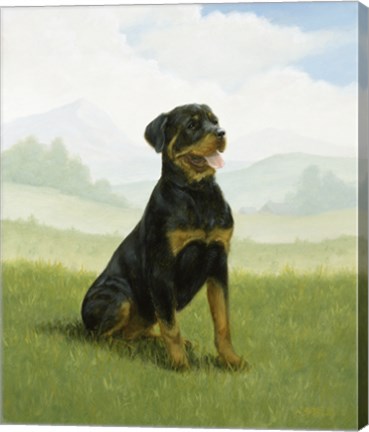 Framed Obedient Print