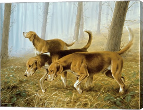 Framed On the Hunt Print