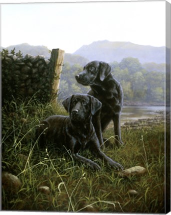 Framed Country Companions 2 Print