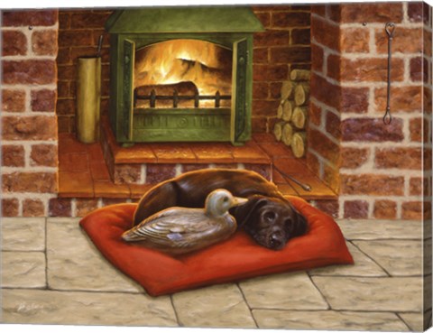 Framed Snuggling Print