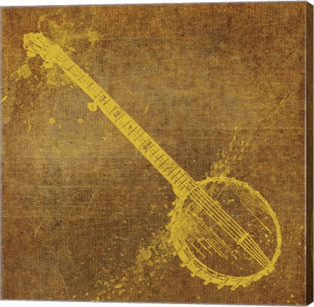 Framed Banjo Print