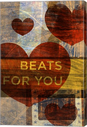 Framed Beats for You Print