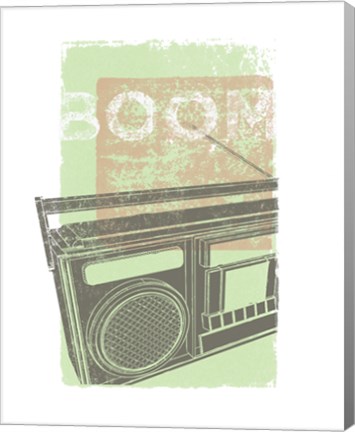 Framed Boom Print