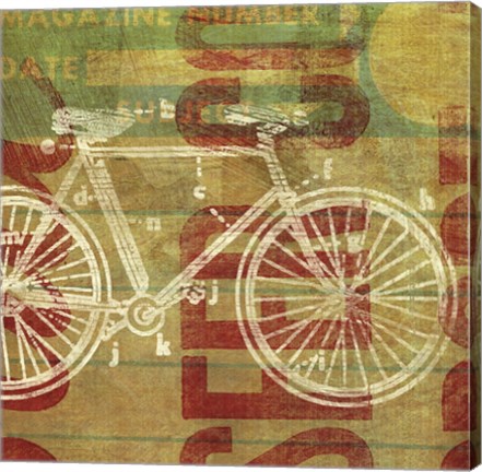 Framed Cycles Per Second Print