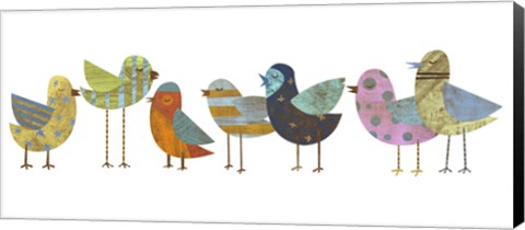 Framed Flock 01 Print