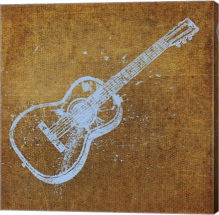 Framed Guitar Print