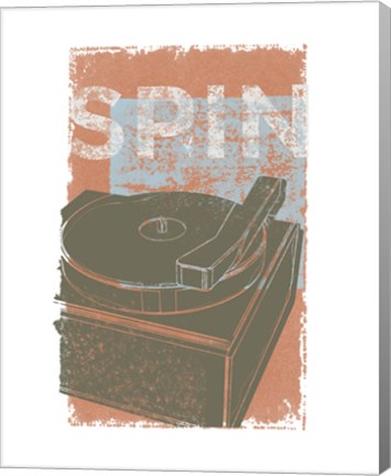 Framed Spin Print