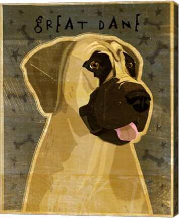 Framed Great Dane 2 Print