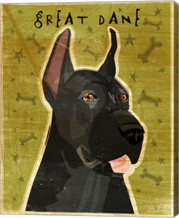 Framed Great Dane 3 Print