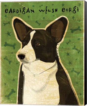 Framed Cardigan Welsh Corgi Print