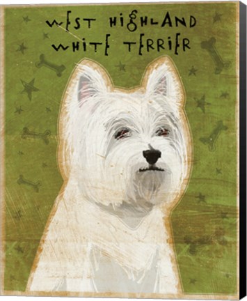 Framed West Highland Terrier Print