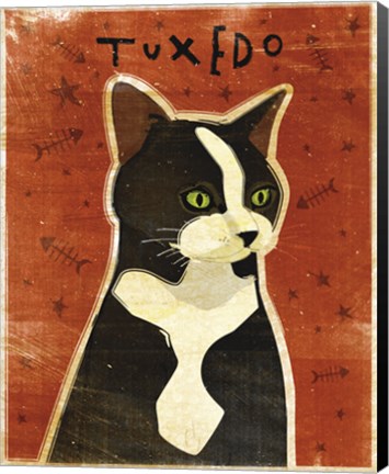 Framed Tuxedo Print