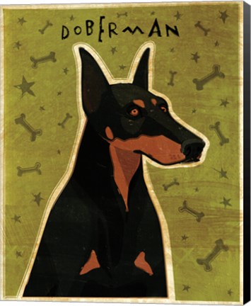Framed Doberman Print