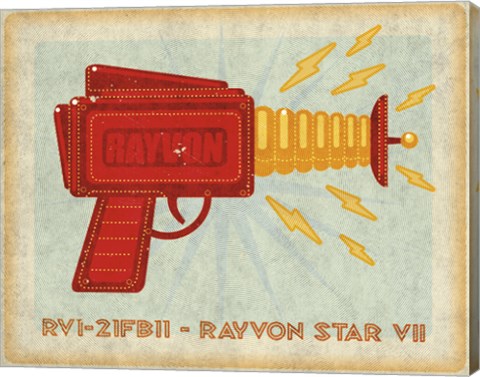 Framed Rayvon Star VII Print