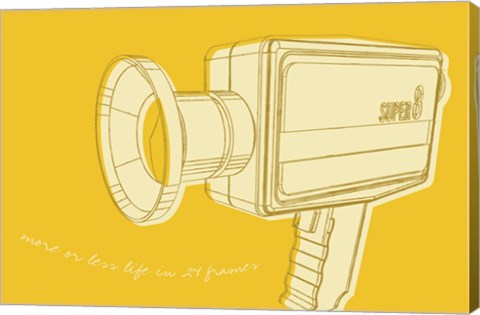 Framed Lunastrella Super 8 Print