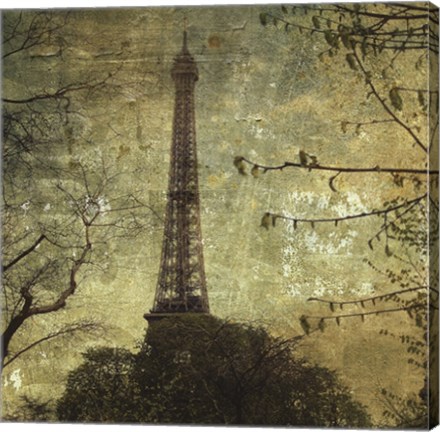 Framed Eiffel Tower Print