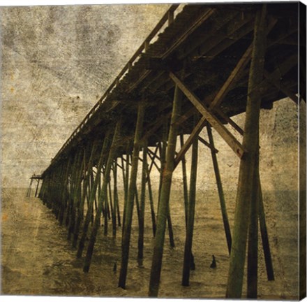 Framed Ocean Pier No. 1 Print