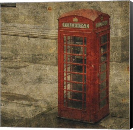 Framed London Calling Print