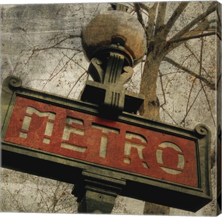 Framed Metro II Print