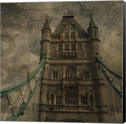 Framed Tower Bridge II Print