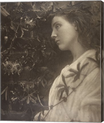 Framed Maud, 1875 Print