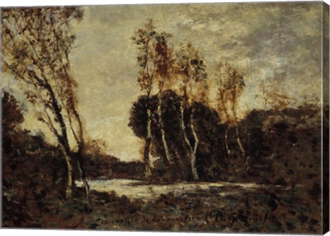 Framed Autumn Landscape Print