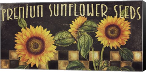 Framed Sunflowers Print