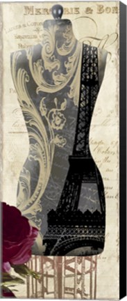 Framed Paris Seamstress II Print