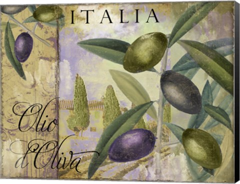 Framed Toscana I Print