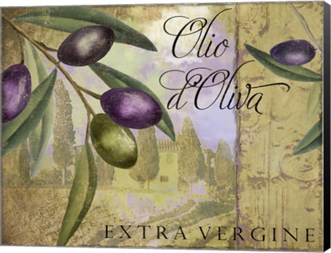 Framed Toscana II Print