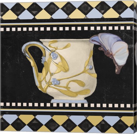 Framed Bistro Nouveau I Print