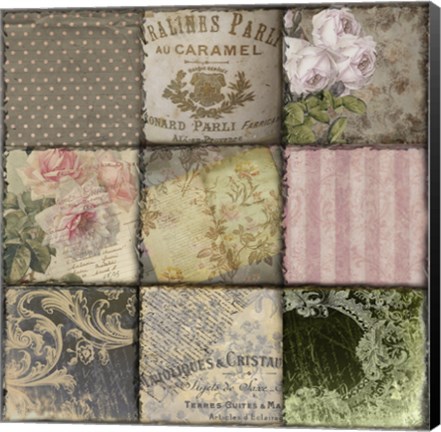 Framed Viva La Paris II Print