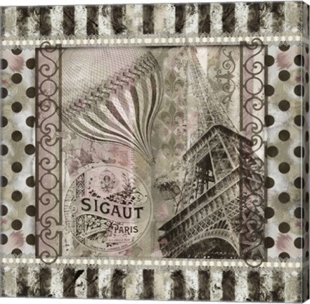 Framed When in Paris Print