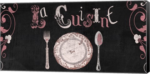 Framed French Sign I Print