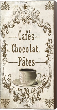 Framed Signes Francais IV Print