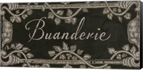 Framed Signes Francais VI Print