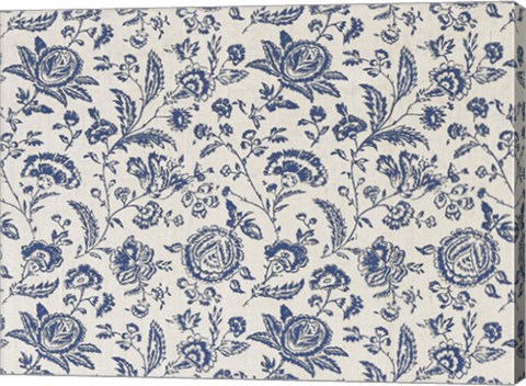 Framed Toile Fabrics IX Print