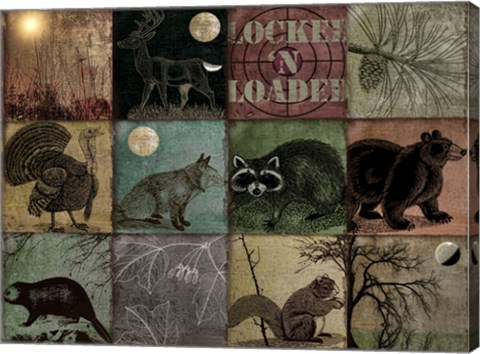 Framed Locked and Loaded I Print