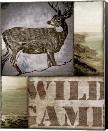Framed Wild Game Print