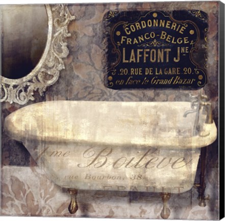 Framed Le Bain Paris I Print