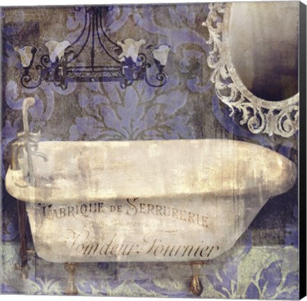 Framed Le Bain Paris II Print