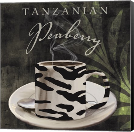 Framed Afrikan Coffee II Print