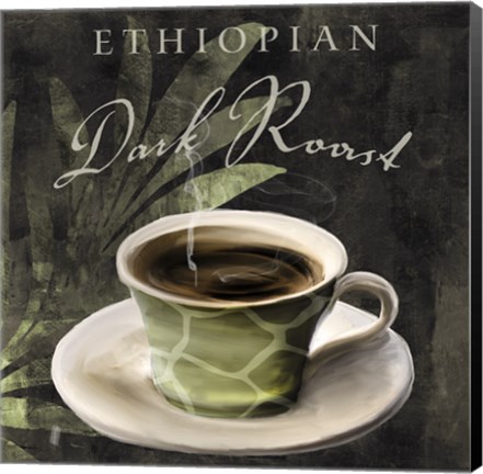 Framed Afrikan Coffee III Print