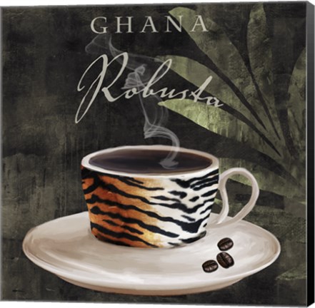 Framed Afrikan Coffee IV Print