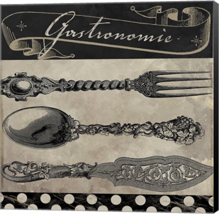 Framed Bistro Parisienne II Print